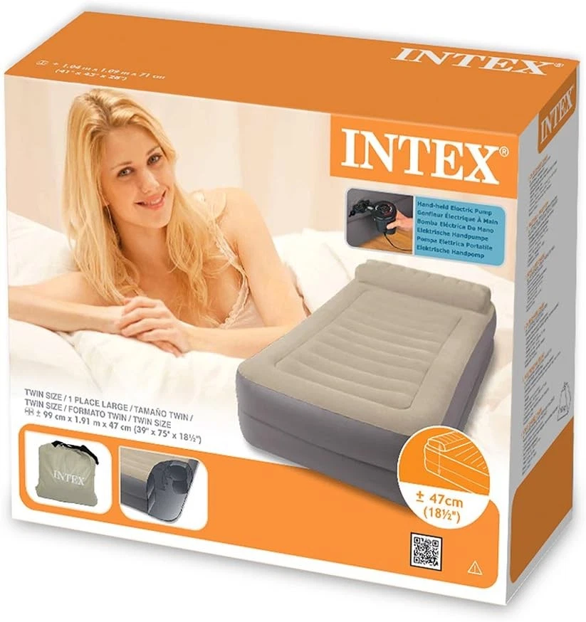 Intex 67776 NP Lettino Aria Take Along, 230 V - Imagen 1 de 2