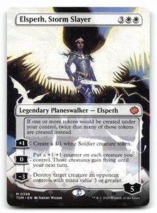 Elspeth, Storm Slayer #398 Tarkir: Dragonstorm - Foto 1 di 2