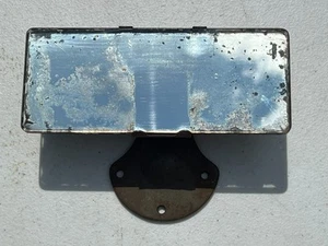VINTAGE 1930-36 FORD MODEL A B AUTOMOBILE INSIDE REAR VIEW MIRROR CLOSED CAR - Picture 1 of 9