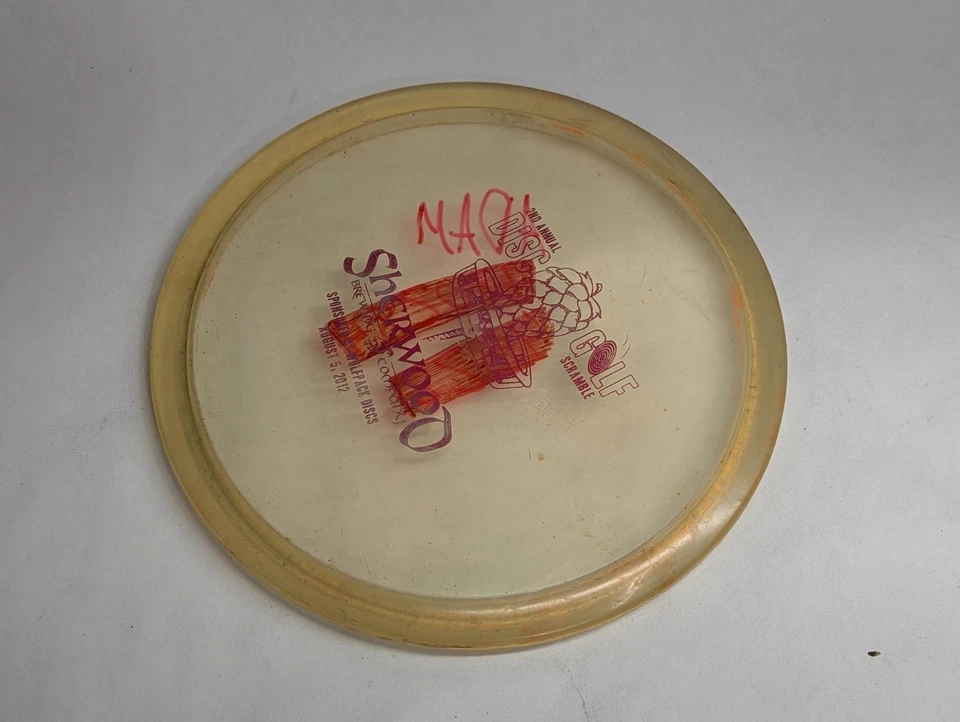 Discraft CryZtal BUZZZ Midrange Disc Golf 175g Clear PFN Skinny Tooled Wixom - Image 1 of 4