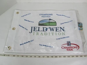 Jeld-Wen Tradition PGA Tour Champions 2003 - 2010 Golf Flag Reid Funk Roberts - Picture 1 of 12