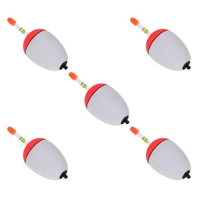  5 Pcs Galleggianti Pesca Luccio Galleggiante Da Bastoncini Di Boa - Immagine 1 di 4