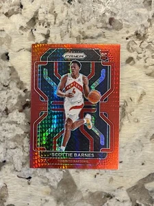 2021/22 Panini Prizm Scottie Barnes RC Red Hyper Prizm *809 - Picture 1 of 2
