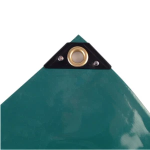 650 g/m² PVC grüne Plane verschiedene Grössen wählbar - Bild 1 von 5