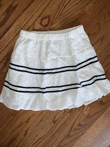 Gap Kids Girls NWT Sz M (8) White Textured Skirt - Picture 1 of 5