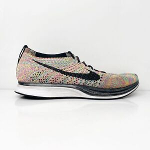 Nike Mens Flyknit Racer 526628-004 Multicolor Running Shoes Sneakers Size 7