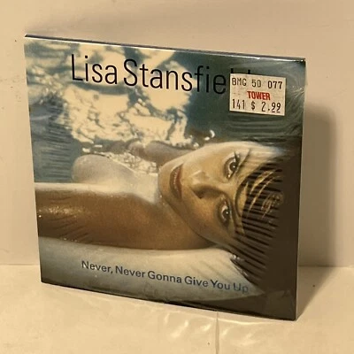 Lisa Stansfield Never Never Gonna Give You Up / People Hold on Cd Single Very Gd - Image 1 of 4