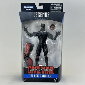 Figura de acción Marvel Legends Civil War Black Panther 6" Giant Man BAF Wave - Nueva - Imagen 1 de 10
