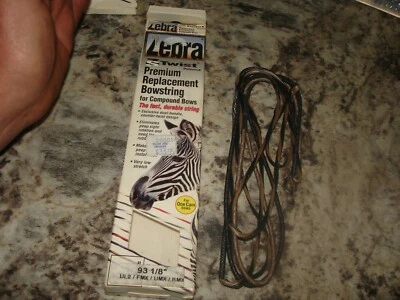  Mathews Zebra ZS Twist Premium Replacement Bowstring  93 1/8" brown  New #2 - Image 1 of 3