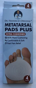 Dr. Frederick's Original Metatarsal Pads Plus - 50% More Cushioning - 4 Piece... - Picture 1 of 4