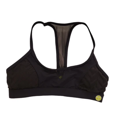 Sujetador deportivo Trina Turk negro verde almohadillas extraíbles espalda deportiva gimnasio talla XS NUEVO CON ETIQUETAS NUEVO Foto 1 de 4