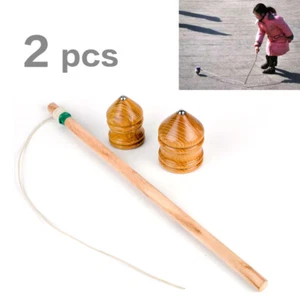 Outdoor Gaming Chinese Wooden Gyros Physicals Training Tool - Picture 1 of 10