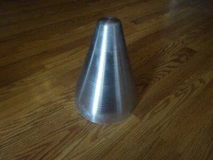 SPUN ALUMINUM PONTOON CONE FOR 8" IRRiGATION PIPE - Picture 1 of 9
