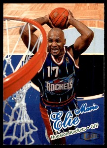 1997-98 Fleer - Ultra Mario Elie Houston Rockets #111