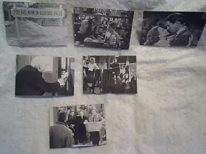 1996 IT'S A WONDERSON LIFE MOVIE SET 6 CARTE,bedford Falls,jimmy stewart,d.reed - Foto 1 di 3