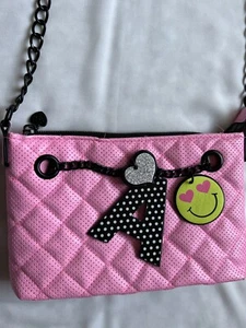 Justice Girls Initial ~A ~Pink  Cute Shoulder Purse 👜 - Picture 1 of 12