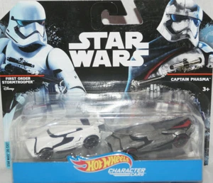 Mattel Hot Wheels Charactercarsstar Wars First Order Stormtrooper&captain Phasma - Picture 1 of 3
