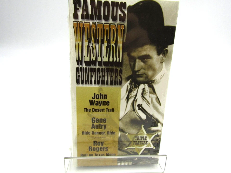 Famous Western Gunfighters (VHS, 2000)