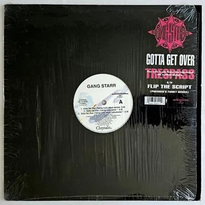 1992 - GANG STARR - GOTTA GET OVER / FLIP THE SCRIPT - CHRYSALIS ORIGINAL PRESS - Picture 1 of 4