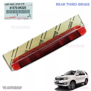 For Toyota Fortuner Kun51 KUN50 TGN51 06- 14 Rear Tail Brake Third Light - Picture 1 of 8