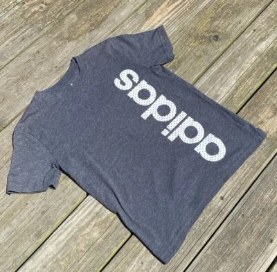 Adidas Camiseta Gris Niño Pequeño (8) Unisex Camiseta Foto 1 de 4