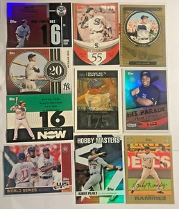 2007 Topps Insert & Parallel YOU PICK Generation Now, Gold/2007, Own the Game et - Picture 1 of 20