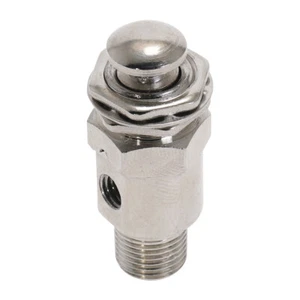 Air Pneumatic TAC-3P 2 Port 3 Position Push Button Switch Valve 1/8'' - Imagen 1 de 6
