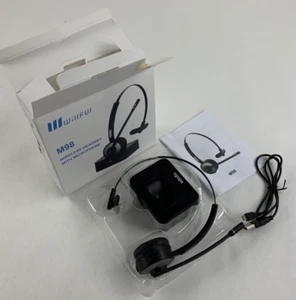 WillFUI M98 Wireless Headset with Microphone and Charging Base Open Box - Photo 1 sur 7