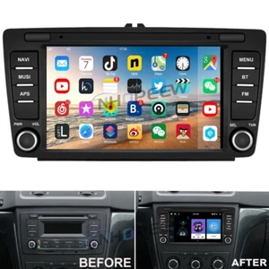 32GB Android 13 Autoradio FM GPS Navi Bluetooth für SKoda Octavia II Yeti Superb - Bild 1 von 12