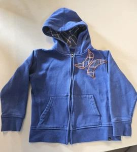 HURLEY Boys Youth Size 6 Hooded Hoodie Sweater Jacket Zipper PHOTO - Picture 1 of 4