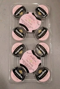 Lot Of 8 -Vaseline Lip Therapy Pink Bubbly Tin - 0.6 oz (17 g) - Pink Bubbly New - Picture 1 of 1