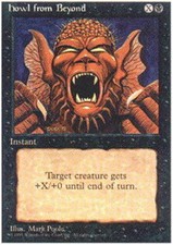 Howl from Beyond X4 (4th Edition) MTG (NM) *CCGHouse* Magic