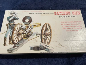 Vintage Gatling Gun Model Gun Kit Palmer Plastics 29-100 BRAND NEW - Picture 1 of 2