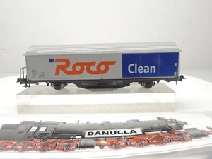 Vagón de limpieza de rieles Roco 46400 HO Roco Clean ¡bien conservado! Sin embalaje original - Imagen 1 de 8