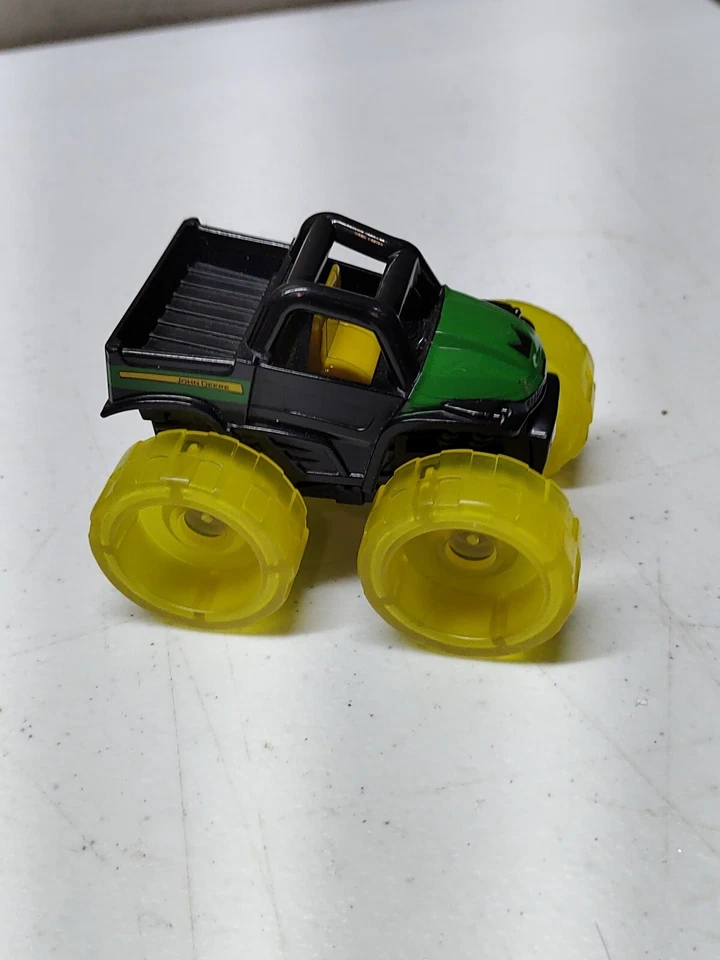 John Deere 46435B  Monster Treads Lightning Wheels Gator Vehicle Plastic - Image 1 of 4