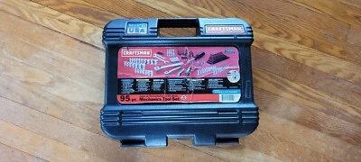 Craftsman 34095 95 piezas. Juego de herramientas de mecánico estuche vacío Foto 1 de 4