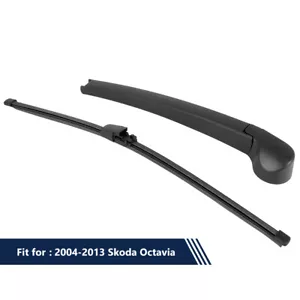 Car 405mm 16'' Rear Windshield Wiper Blade Arm Set for Skoda Octavia 2004-2013 - Picture 1 of 8