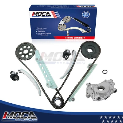 Kit de cadena de distribución bomba de aceite para 01-11 Ford Explorer Expediton E150 F150 F250 4,6 L Foto 1 de 4
