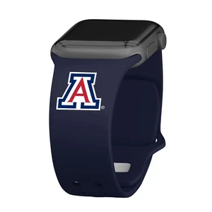 Arizona Wildcats Silicone Watch Band Compatible with Apple Watch - Picture 1 of 1