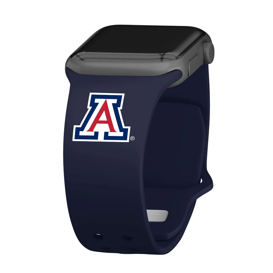 Arizona Wildcats Silicone Watch Band Compatible with Apple Watch - Image 1 of 1
