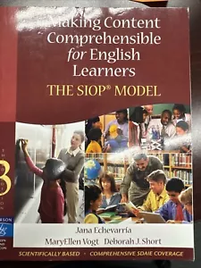 Making Content Comprehensible for English Learners, Deborah J. Paperback W/CD - Picture 1 of 2