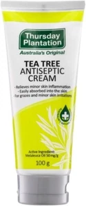 Thursday Plantation Tea Tree Antiseptic Cream, 100 Grams Free And Fast Delivery - Picture 1 of 2