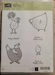 Stampin' Up! AUSVERKAUFTER Stempel ""Hey, Küken"" Verkauf-A-Bration #143331 - Bild 1 von 3