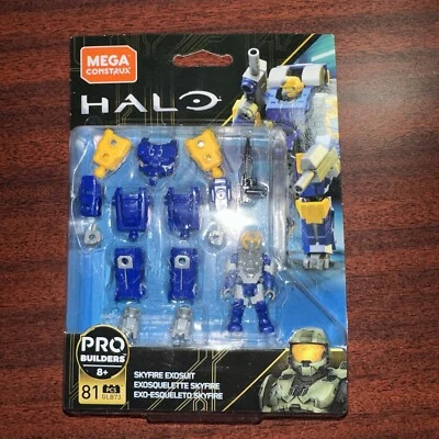 Mega Construx HALO Pro Builders SKYFIRE EXOSUIT Figure GLB73 - Image 1 of 4