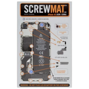 ScrewMat for Apple iPhone 4S CDMA GSM  Magnet Sort Organize Tool Assist - Picture 1 of 1