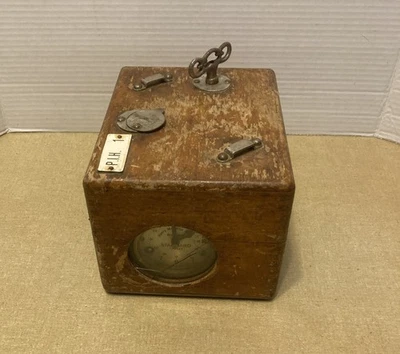 Vintage Henry Martens Co Standard Toulet Pigeon Racing Timer Brusselles Belgium - Image 1 of 4