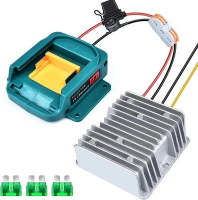18V to 12V Step-Down Converter for Power Battery Adapter for Makita 18V LXT - Image 1 of 4