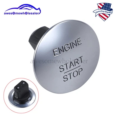 PARA MERCEDES-BENZ BOTÃO PUSH TO START KEYLESS GO MOTOR START STOP 2215450714 - Imagem 1 de 4