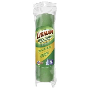 Libman 71736020112 Tear Resistant Sponge Nitty Gritty Roller Mop Refill 10 W in. - Picture 1 of 1