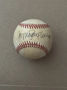 Ryne Sandberg Signed ONL COLEMAN BALL Chicago Cubs HOF ( Yellowing) W/JSA - Picture 1 of 3